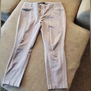 INC gray capri pants